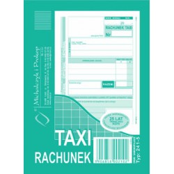 Rachunek Taxi MiP 241-5 A6
